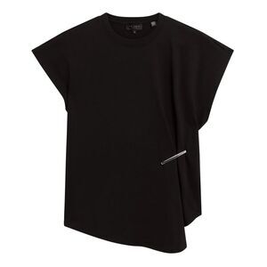 Ted Baker Womens/Ladies Waist Metal Trim T-Shirt / Black
